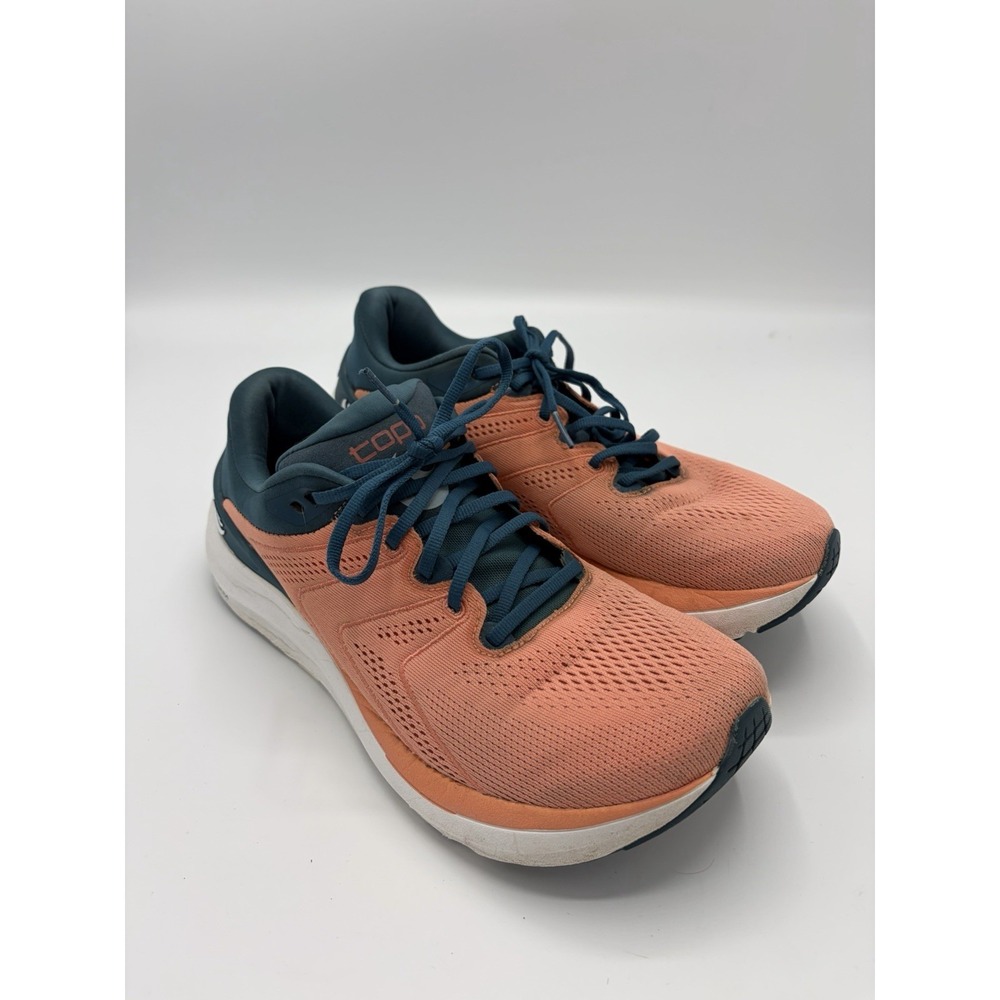 Topo Phantom 2 Women Shoe Size 9.5 Road Trail Running Walk Gym Sneaker Rose Navy